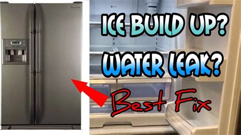 How to Fix Ice Build up in Samsung Refrigerators PERMANENTLY! YouTube