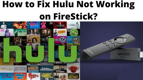 How to Fix It When Hulu Is Not Working on Fire Stick