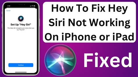 How to Fix It When Siri s Not Working