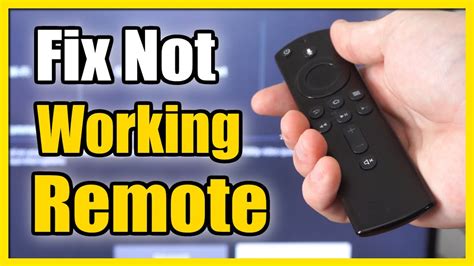 How to Fix It When Your Fire Stick Remote Is Not Working