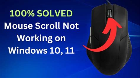 How to Fix It When Your Mouse Scroll Is Not Working