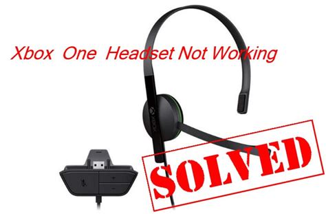 How to Fix It When Your Xbox One Headset Is Not Working