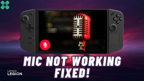 How to Fix It When a Lenovo s Mic Is Not Working