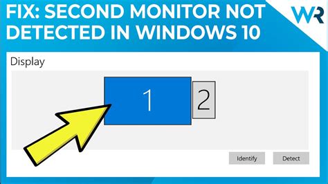How to Fix It When a Second Monitor Is Not Working