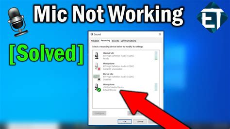 How to Fix It When a Windows 10 Microphone is Not Working