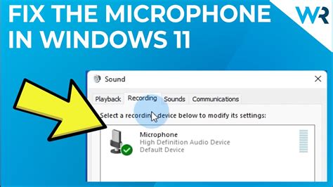 How to Fix It When a Windows 11 Microphone Is Not Working