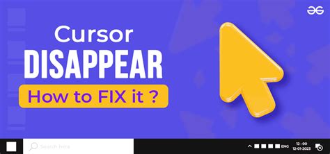 How to Fix It When the Cursor Disappears in Windows 10