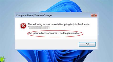 How to Fix It When the Specified Network Name Is No Longer Available