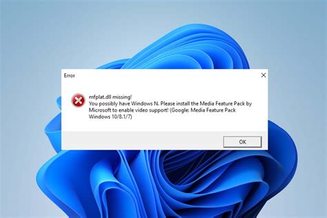How to Fix Mfplat dll Is Missing or Not Found Errors