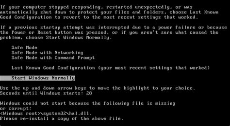 How to Fix Missing Hal dll Errors in Windows XP