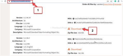 How to Fix Msstdfmt dll is Missing or Not Found Errors