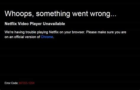 How to Fix Netflix Error Code M7355