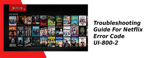 How to Fix Netflix Error Code UI 800 2