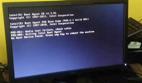 How to Fix No boot device found Error on Windows 10/11