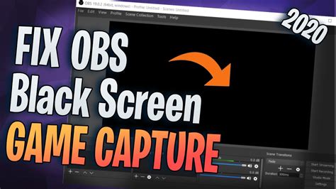 How to Fix OBS Black Screen Issue Quick and Easy Fix YouTube