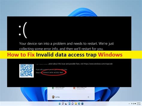 How to Fix STOP 0x00000004 INVALID DATA ACCESS TRAP 