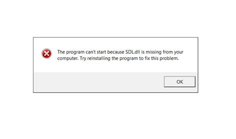 How to Fix Sdl dll Not Found or Missing Errors