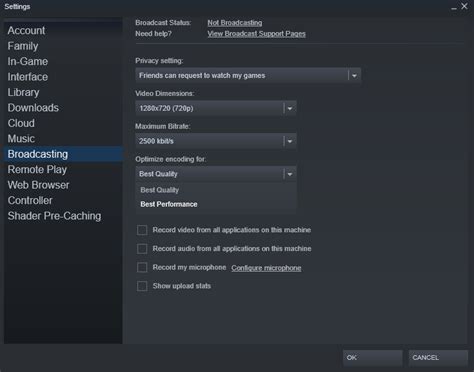 How to Fix Steam Broadcast Not Working