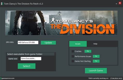 How to Fix Tom Clancy s The Division Errors Crashes Not Starting Performance Issues Games Errors