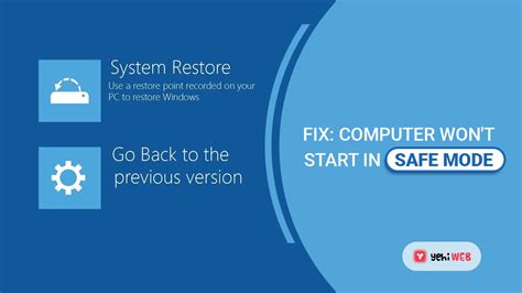 How to Fix a Computer That Won t Start in Safe Mode