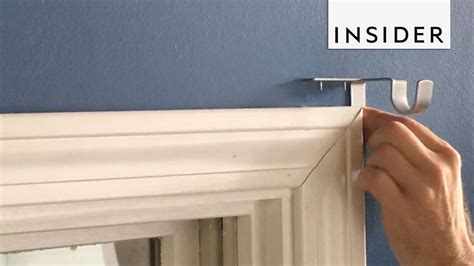 How to Fix a Curtain Rod in Drywall: Curtain Rod Hole Repair - Hang