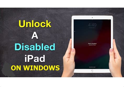 How to Fix a Disabled iPad