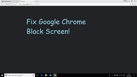 How to Fix a Google Chrome Black Screen Issue