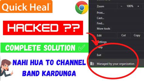 How to Fix a Hijacked Chrome Web Browser - YouTube