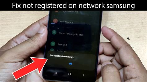 How to Fix a Not Registered on Network Error on Samsung Galaxy