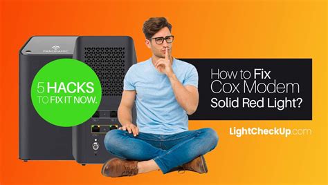 How to Fix a Red Light on a Modem