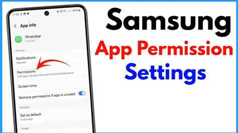 How to Fix a Samsung App Permission Problem Answered 2022 