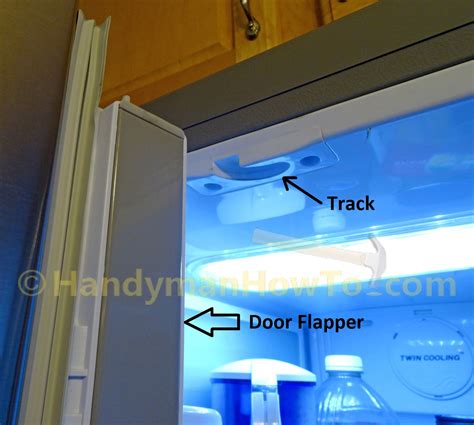 How to Fix a Samsung French Door Refrigerator Flap Spring