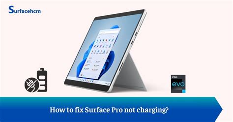 How to Fix a Surface Pro Not Charging