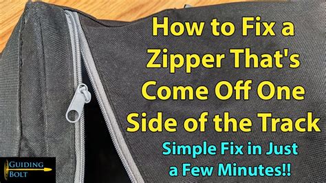 How to Fix a Zipper Off the Track on a Lunch Box HomeSteady