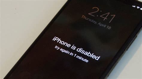 How to Fix iPhone Is Disabled Error
