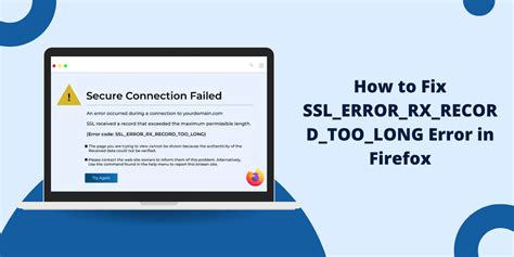 How to Fix ssl error rx too long 