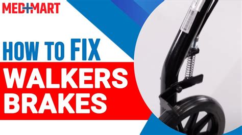 How to Fix the Brakes on a Walker – RideWithEase.com