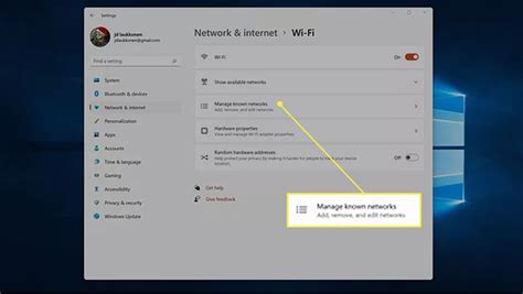 How to Forget a Network in Windows 11