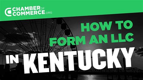 How to Form an LLC in Kentucky YouTube