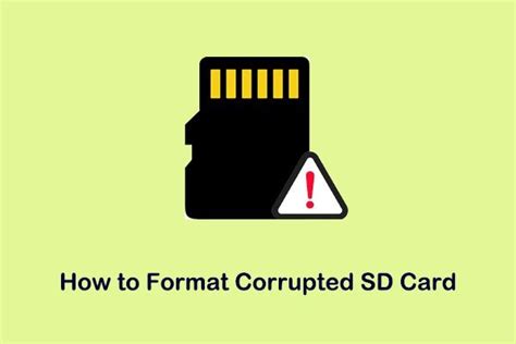 How to Format Corrupted SD Card / Memory Card - Wondershare