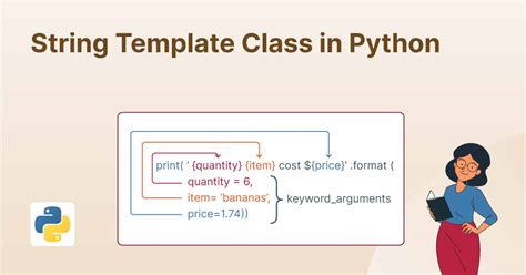How to Format String with String Template in Python programming