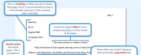 How to Format a Paper in MLA 8 A Visual Guide EasyBib Blog