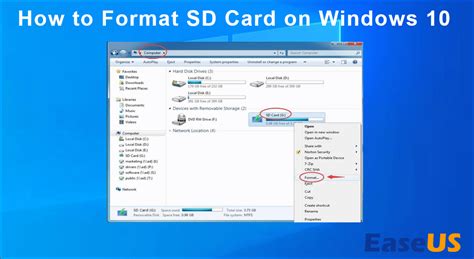 How to Format an SD Card on Windows