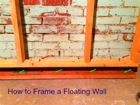 How to Frame a Basement Wall That Floats - HubPages