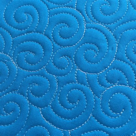 How to FreeMotion Quilt Swirl Designs Machine quilting patterns
