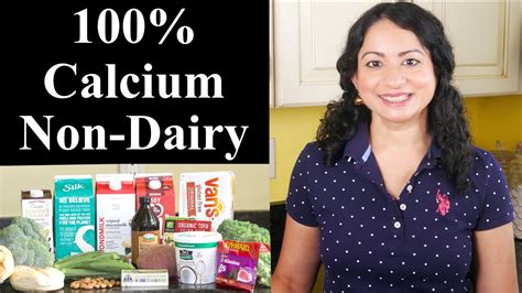 How to Get Calcium without Dairy Products - YouTube