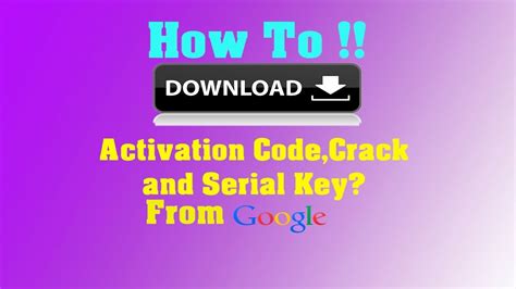 How to Get Crack keys Serial Number For paid software - YouTube