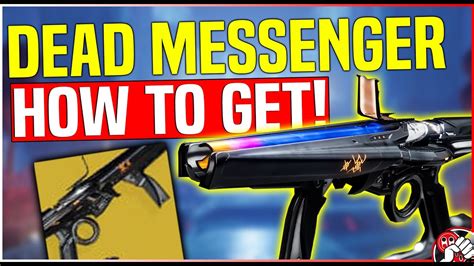 How to Get Dead Messenger! Weapon Guide & Review! Destiny 2 Witch