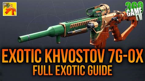 How to Get Khvostov 7G-0X - Planet Destiny Guides