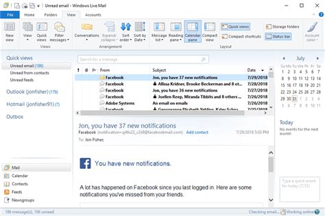 How to Get Outlook Mail or Hotmail in Windows Live Mail